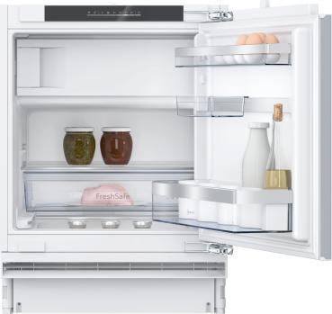 Neff KU2223DD0 - N 70, Unterbau-Kühlschrank mit Gefrierfach, 82 x 60 cm, Flachscharnier mit Softeinzug